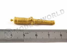 Пушка Французского образца, необработанная, 37.5 мм., с декором 2 шт