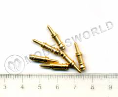 Макет пушки, латунь, 17 мм, 2 шт