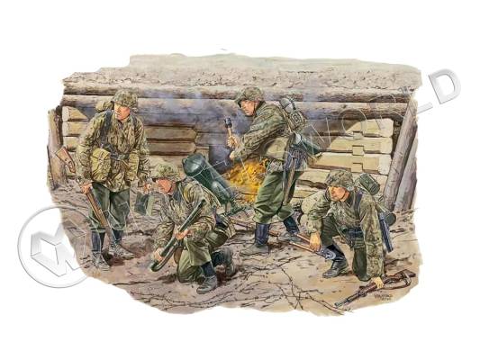 Фигуры Sturmpioniere, Easterm Front 1942. Масштаб 1:35