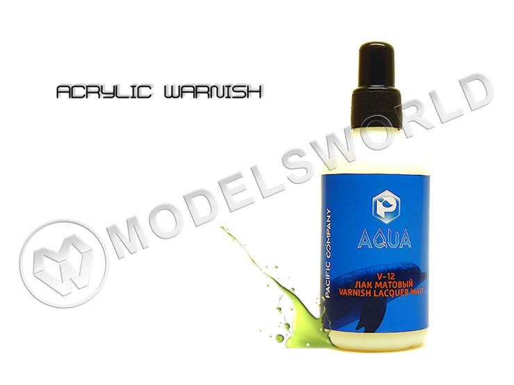 Лак матовый Aqua, 100 мл - фото 1
