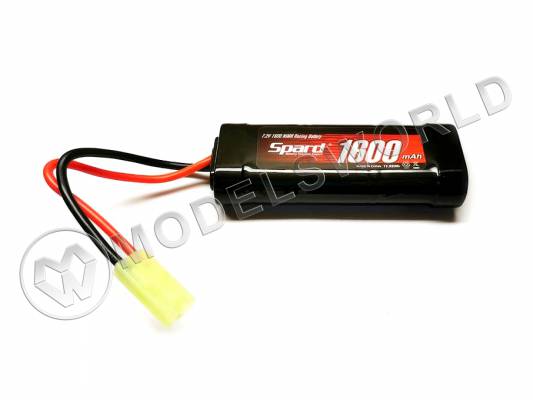 Аккумулятор Spard Ni-Mh 1600 mAh, 7.2V, Mini Tamiya для Himoto 1/16 и танков