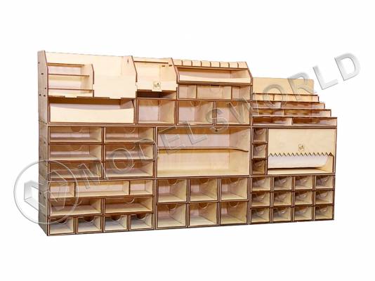 Набор для сборки. Рабочее место из 8 модулей