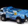 Склеиваемая пластиковая модель Автомобиль KAMAZ-43509 KAMAZ-мастер. Масштаб 1:72