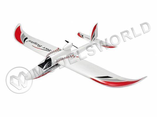 Радиоуправляемая модель планера Top RC SKY SURFER красный 1400 мм 2.4G 4-ch LiPo flight controller RTF