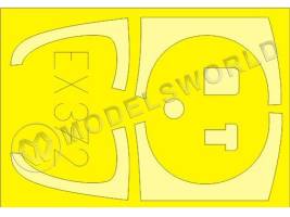 Окрасочная маска для F-5A, Kinetic. Масштаб 1:48