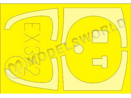 Окрасочная маска для F-5A, Kinetic. Масштаб 1:48