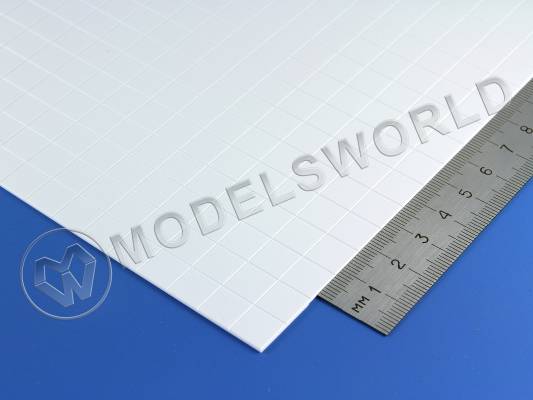 Мостовая, квадраты 9.5х9.5 мм, толщина 1 мм, лист 15х30 см