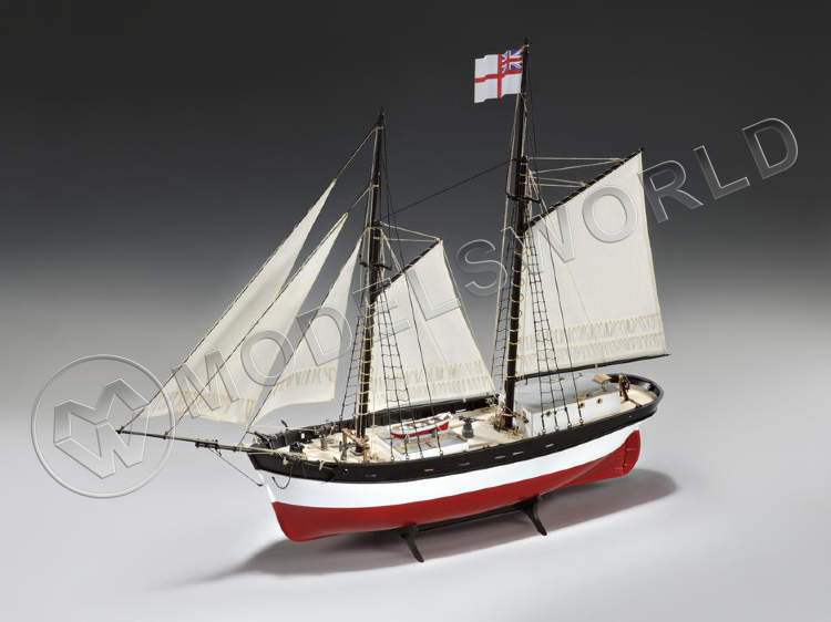 Набор для постройки модели корабля HUNTER Q-SHIP. Масштаб 1:60 Набор для постройки модели корабля HUNTER Q-SHIP. Масштаб 1:60 - фото 1