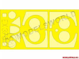 Окрасочная маска для F-94, Kitty Hawk. Масштаб 1:48