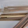 Набор №7. Рейки нестандартных размеров (обрезки ценных пород дерева)