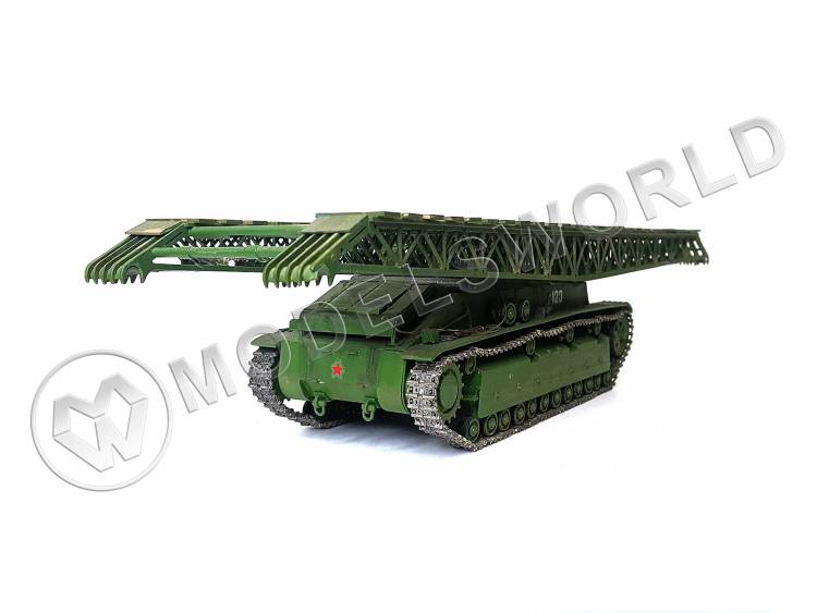 Готовая модель советский мостоукладчик ИТ-28 в масштабе 1:35 Готовая модель советский мостоукладчик ИТ-28 в масштабе 1:35 - фото 1