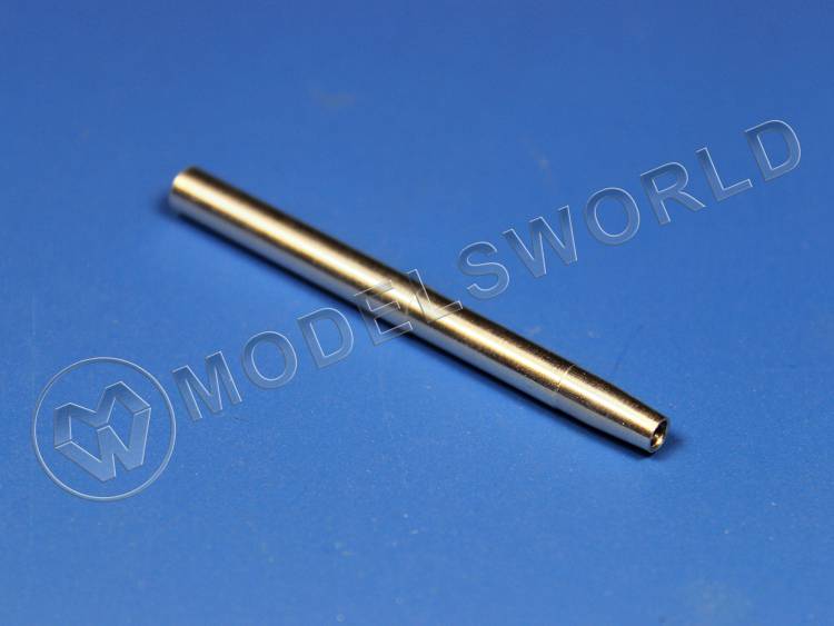 Металлическая 75 мм ствол KwK 37 L/24 для немецкой техники 2МВ - Pz.IV A-F1, Pz.III N, SdKfz.233 и 234/3, Stug.III A-E, длинный казенник. Масштаб 1:35 - фото 1