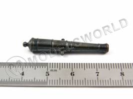 Пушка. Полностью обработанная, 36.5 мм., без декора, 2 шт