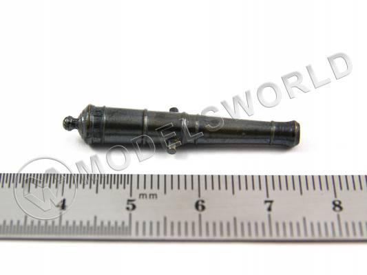 Пушка. Полностью обработанная, 36.5 мм., без декора, 2 шт