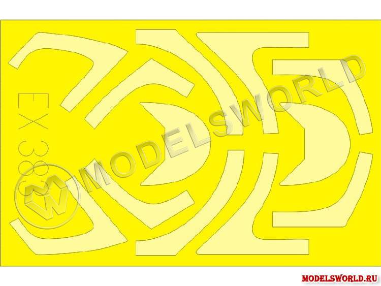 Окрасочная маска для T-45, Kinetic. Масштаб 1:48 - фото 1