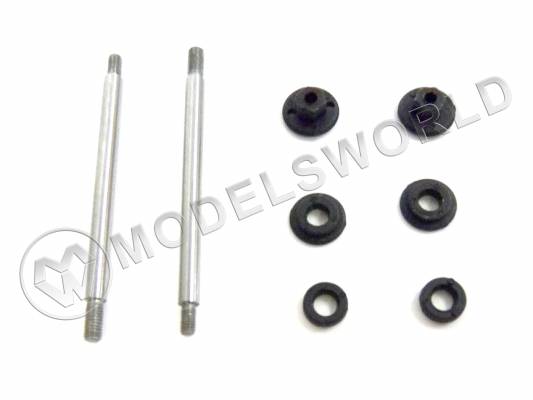 Шток передних амортизаторов для автомоделей Himoto E10, 2 шт