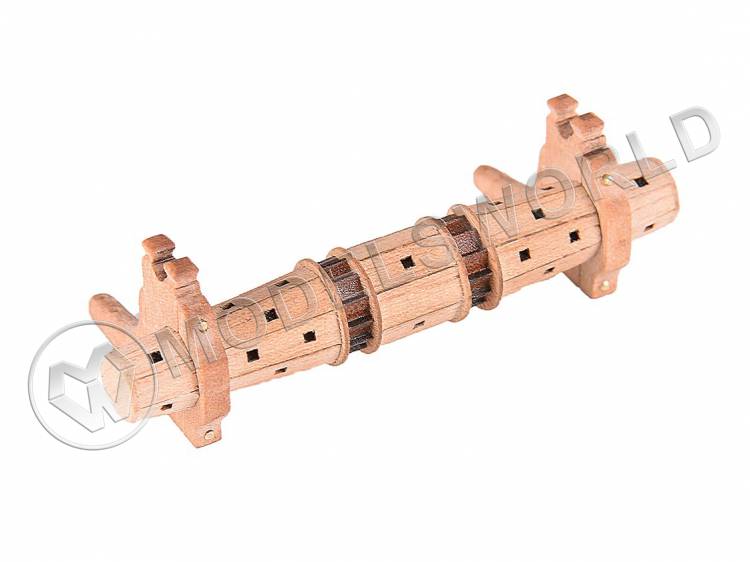 Брашпиль сборный 6.4х42 мм, дерево, 1 шт - фото 1