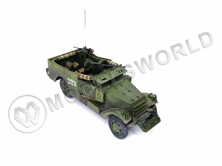 Готовая модель американский бронетранспортер M3 Scout на службе РККА в масштабе 1:35 Готовая модель американский бронетранспортер M3 Scout на службе РККА в масштабе 1:35 - фото 1