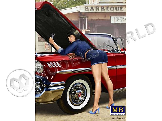 Фигуры, серия Пин-ап, "A short stop" набор №2. Масштаб 1:24 - фото 1